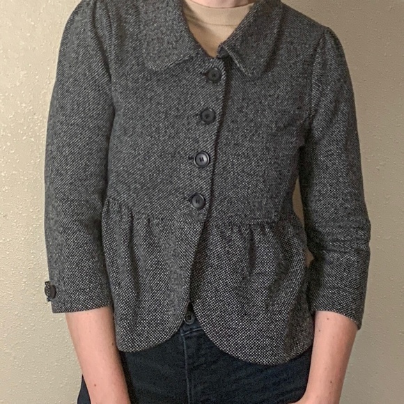 Tweed collared jacket - Picture 2 of 3